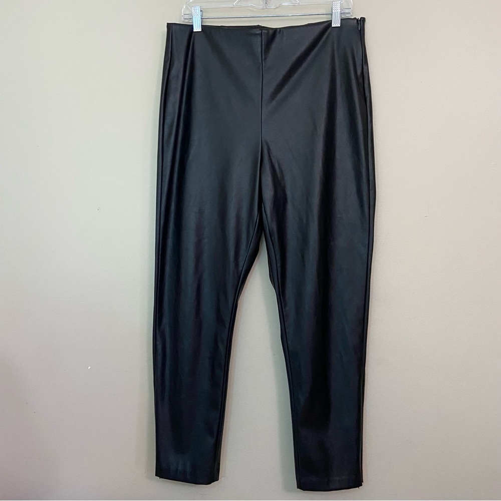 Old Navy Faux Leather Skinny Extra High-Rise Pants- woman’s 14